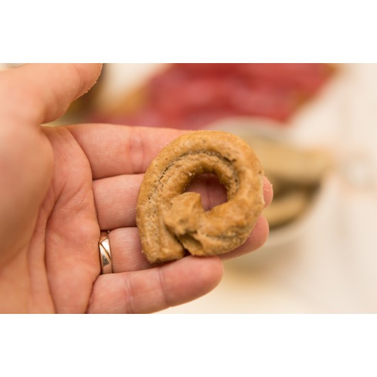 Taralli con olio evo, confezione da 300 grammi - multicereali