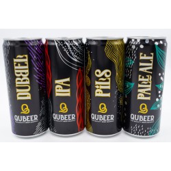 Mix di 4 birre artigianali in lattina da 33cl - spedizione gratuita