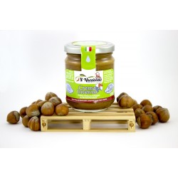 200g crema inverno, nocciole piemonte igp delle langhe, fiori e vino