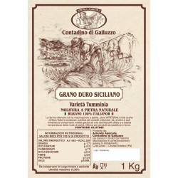 Farina di grano duro siciliano “tumminia” 1kg