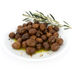 Olive nere al naturale condite 0,250g