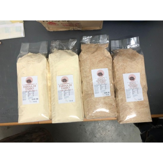 Semola integrale di farro 1kg