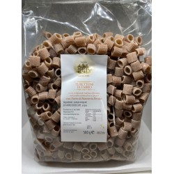 Pasta artigianale integrale di farro - tubettoni 8kg (16 confezioni)