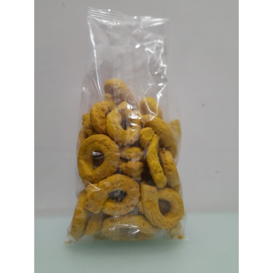 Taralli con olio evo, confezione da 300 gr - cipolle