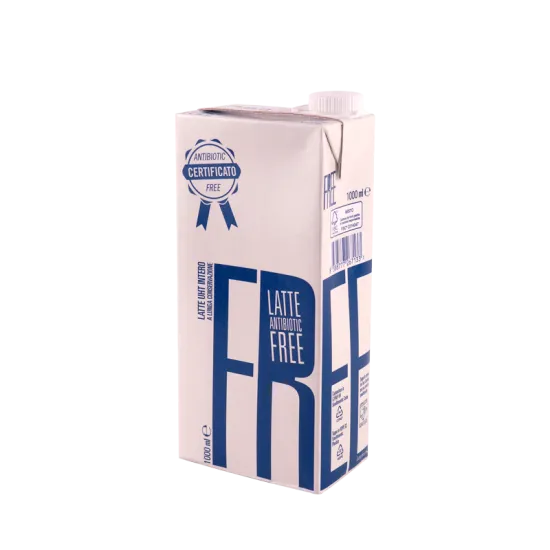 Latte free® – latte uht intero 18lt - latte antibiotic free - spedizione inclusa Latte free® – latte uht intero 18lt - latte antibiotic free - spedizione inclusa