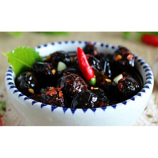 Olive nere piccanti 500gr Olive nere piccanti 500gr