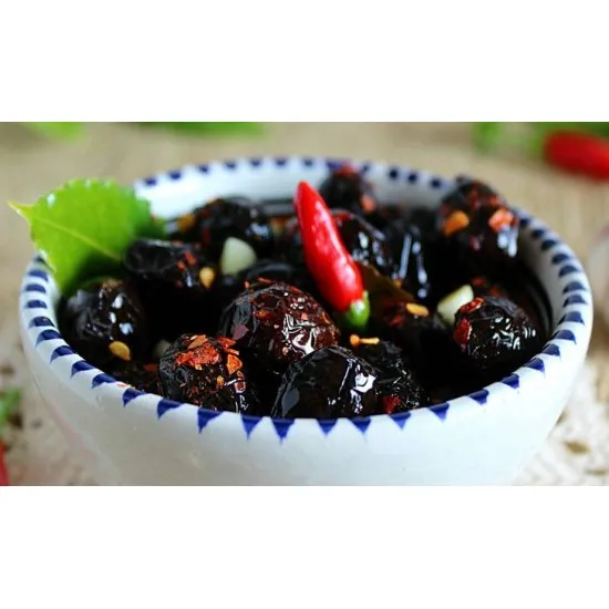 Olive nere piccanti 500gr Olive nere piccanti 500gr