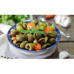 Olive verdi schiacciate 500gr