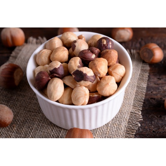 Nocciole tostate sgusciate intere dell etna - 1kg Nocciole tostate sgusciate intere dell etna - 1kg