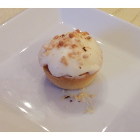 Tartelletta siciliana ripiena con crema al cioccolato bianco 500gr Tartelletta siciliana ripiena con crema al cioccolato bianco 500gr