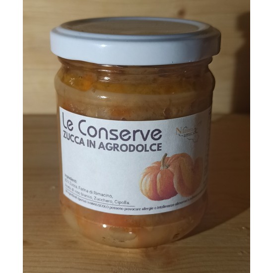 Zucca agrodolce 200g Zucca agrodolce 200g