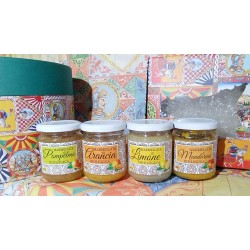 Box sicily marmellate (arancia, mandarino ,pompelmo ,limone)