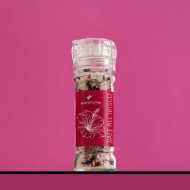 Sale aromatizzato all’ ibisco con macinino