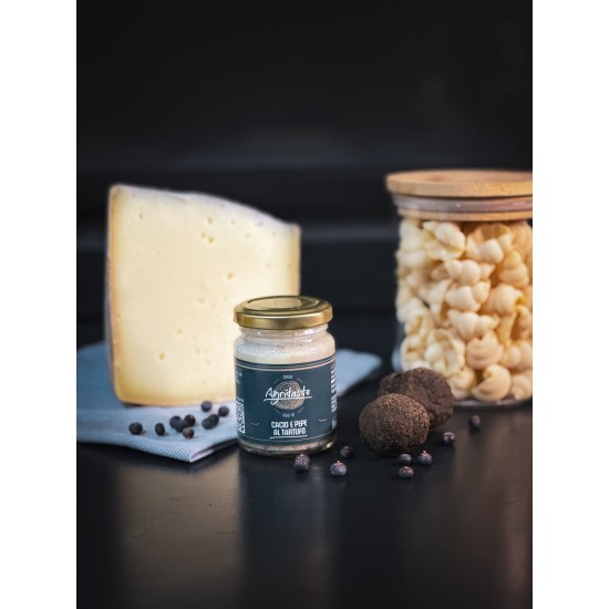 Cacio e pepe con tartufo estivo 80gr Cacio e pepe con tartufo estivo 80gr