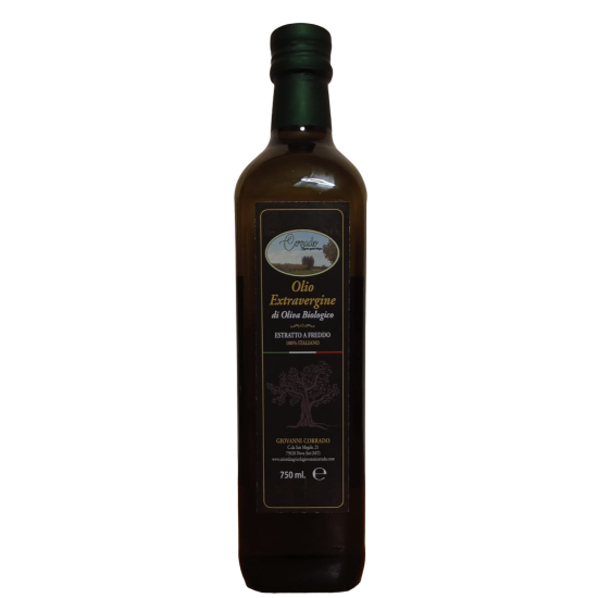 Olio extravergine di oliva biologico 750ml