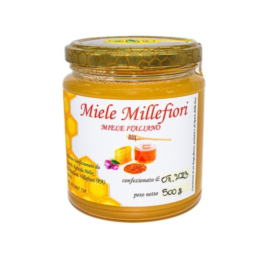 Miele millefiori siciliano – vasetto 500 g