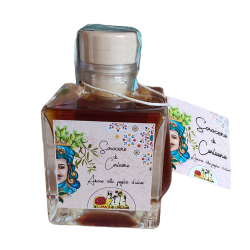 Amaro saraceno di corleone liquore alle foglie d'ulivo bottiglietta 100 ml - sicilia