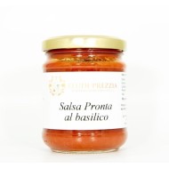 Salsa pronta al basilico-6 barattoli