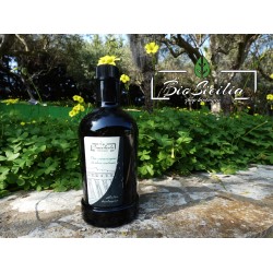 Olio extravergine di oliva biologico certificato  biosicilia cartone n.6 bottiglie 0,50 ml