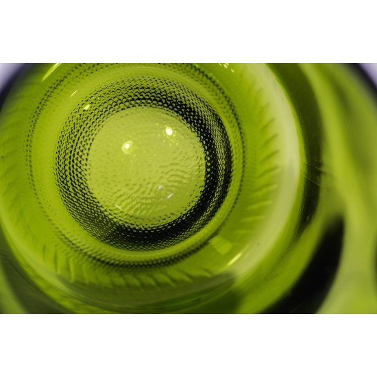 6 bicchieri verdi (wine bottle) | sustainable glasses | bicchieri sostenibili | bicchieri colorati | bicchieri made in italy | scotch glass