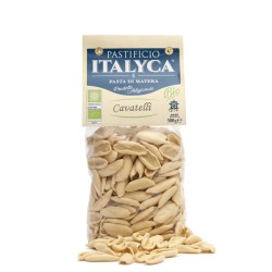 Cavatelli pasta secca artigianale biologica 100% italia
