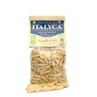 Fusilli corti pasta secca artigianale biologica 100% italia