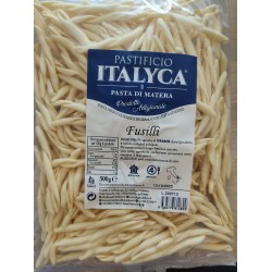 Fusilli pasta fresca artigianale biologica 100% italia
