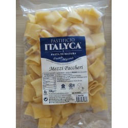 Mezzi paccheri pasta fresca aritgianale biologica 100% italia