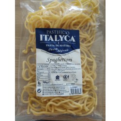 Spaghettoni pasta fresca artigianale biologica 100% italia