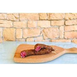 Salamella stagionata di suino nero - 350gr ca