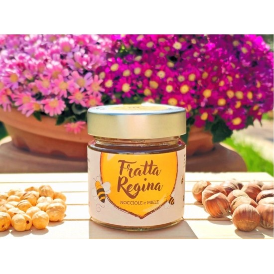 Crema di nocciole gentile romana e miele millefiori - 220gr