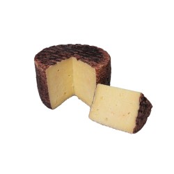 Pecorino bagnolese stagionato al vino taurasi - 450g