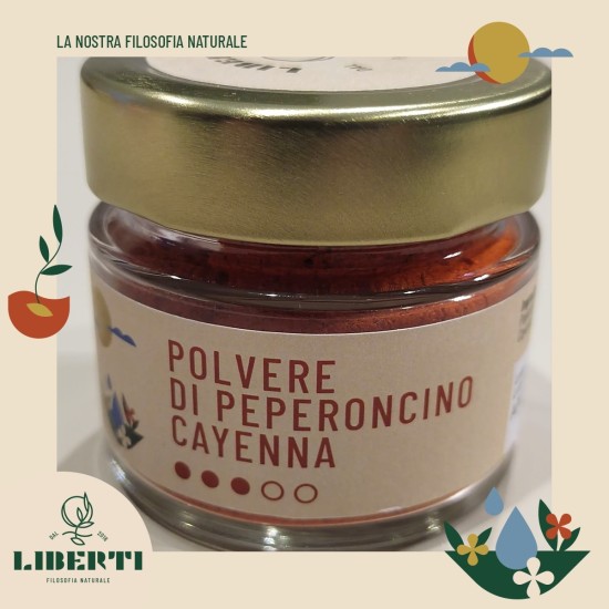 Polvere di peperoncino cayenna 35 gr